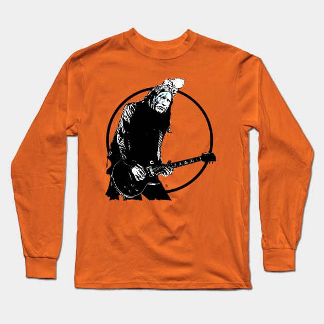 Guitar Hero Long Sleeve T-Shirt by MartinezArtDesign